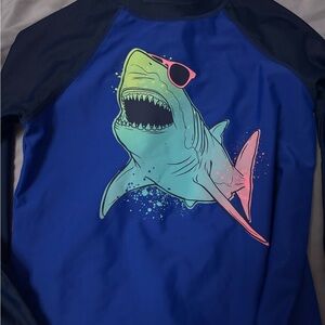 Jumping Beans Blue Shark Rashguard